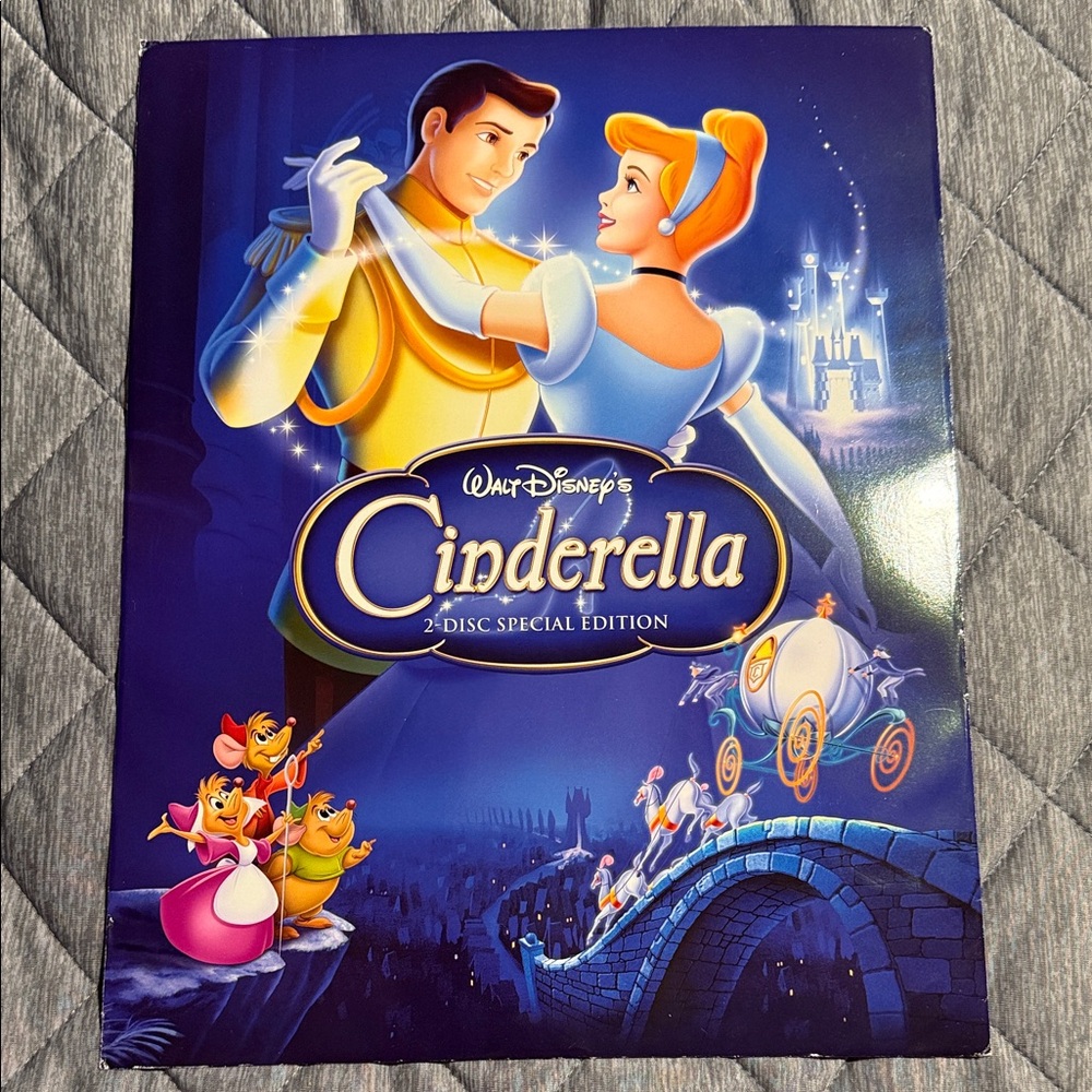 Disney Store Cinderella Lithograph Moving Art Cover Exclusive 2005 - Picture 2 of 6